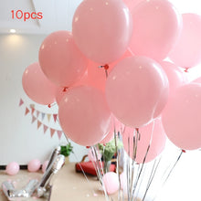 Load image into Gallery viewer, 36inch silver confetti balloon pink white latex balloon silver romantic theme wedding birthday party decoration princes baby sho