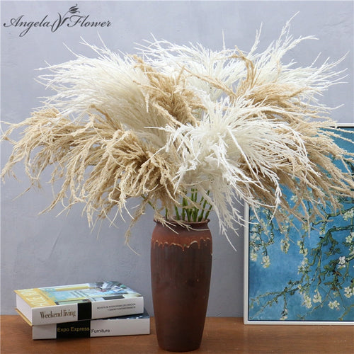 Natural artificial green plant fake grass potted reed 100cm