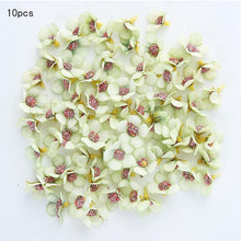 Load image into Gallery viewer, High Quality Silk Artificial Small Flower Heads 10pcs/lot