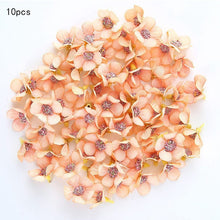 Load image into Gallery viewer, High Quality Silk Artificial Small Flower Heads 10pcs/lot