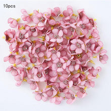 Load image into Gallery viewer, High Quality Silk Artificial Small Flower Heads 10pcs/lot