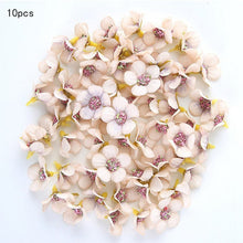 Load image into Gallery viewer, High Quality Silk Artificial Small Flower Heads 10pcs/lot
