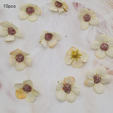 Load image into Gallery viewer, High Quality Silk Artificial Small Flower Heads 10pcs/lot