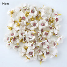 Load image into Gallery viewer, High Quality Silk Artificial Small Flower Heads 10pcs/lot