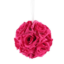 Load image into Gallery viewer, 5Pcs/lot  Artificial Silk Flower Rose Balls Wedding Centerpiece Pomander Bouquet for Wedding Party Decoration Decorative Flowers