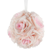 Load image into Gallery viewer, 5Pcs/lot  Artificial Silk Flower Rose Balls Wedding Centerpiece Pomander Bouquet for Wedding Party Decoration Decorative Flowers