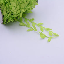 Load image into Gallery viewer, 5 Meter Silk Nature Green Gold Artificial Leaf Leaves Vine For Wedding Box Decoration Foliage Handmade Scrapbooking Craft Wreath