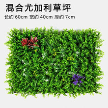 Load image into Gallery viewer, Luyue Plant Wall Artificial Lawn Boxwood Hedge Garden Backyard Home Decor Simulation Grass Turf Rug Lawn Outdoor Flower wall