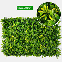Load image into Gallery viewer, Luyue Plant Wall Artificial Lawn Boxwood Hedge Garden Backyard Home Decor Simulation Grass Turf Rug Lawn Outdoor Flower wall