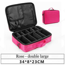 Load image into Gallery viewer, YFGXBHMX Makeup Artist Travel Accessories Professional Beauty Cosmetic Case &amp; Cosmetic Bag Semi-permanent Tattoo Nails Multi-Lay