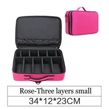 Load image into Gallery viewer, YFGXBHMX Makeup Artist Travel Accessories Professional Beauty Cosmetic Case &amp; Cosmetic Bag Semi-permanent Tattoo Nails Multi-Lay