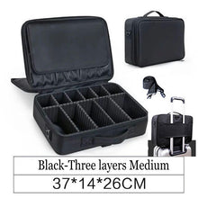 Load image into Gallery viewer, YFGXBHMX Makeup Artist Travel Accessories Professional Beauty Cosmetic Case &amp; Cosmetic Bag Semi-permanent Tattoo Nails Multi-Lay