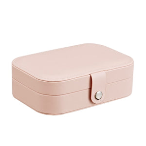Fashion Makeup Organizers Women Travel Necklace Earrings Rings Collection Book Jewelry Display Box Wholesale Accessories Case