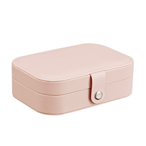 Fashion Makeup Organizers Women Travel Necklace Earrings Rings Collection Book Jewelry Display Box Wholesale Accessories Case