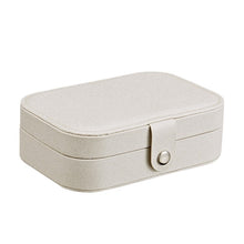 Load image into Gallery viewer, Fashion Makeup Organizers Women Travel Necklace Earrings Rings Collection Book Jewelry Display Box Wholesale Accessories Case