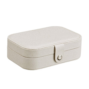 Fashion Makeup Organizers Women Travel Necklace Earrings Rings Collection Book Jewelry Display Box Wholesale Accessories Case