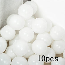 Load image into Gallery viewer, 36inch silver confetti balloon pink white latex balloon silver romantic theme wedding birthday party decoration princes baby sho