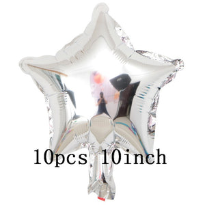 36inch silver confetti balloon pink white latex balloon silver romantic theme wedding birthday party decoration princes baby sho