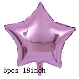 36inch silver confetti balloon pink white latex balloon silver romantic theme wedding birthday party decoration princes baby sho