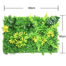 Load image into Gallery viewer, Luyue Plant Wall Artificial Lawn Boxwood Hedge Garden Backyard Home Decor Simulation Grass Turf Rug Lawn Outdoor Flower wall