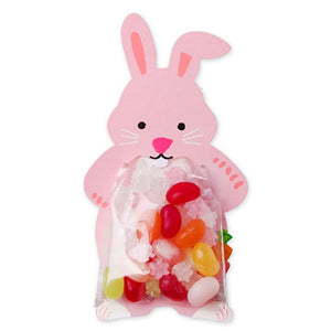 Animal 10pcs/lot Baby Shower Birthday Party Cute Gift Bags Candy Bags Cookie Bags Bear Candy Box Greeting Cards Popular Rabbit