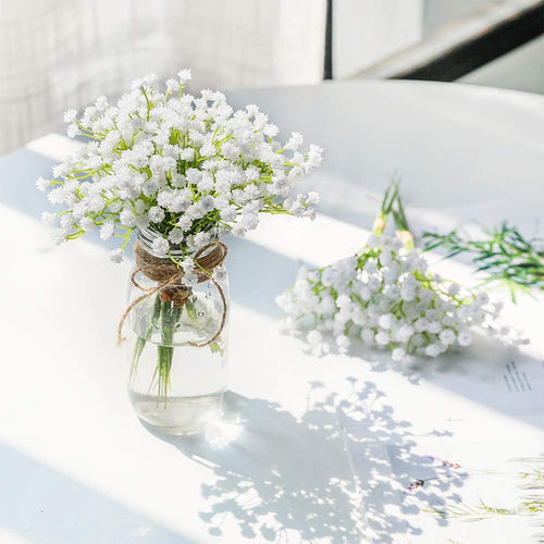 White Babies Breath Flowers White Flowers Gypsophila 1 Piece