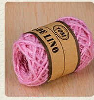 Load image into Gallery viewer, 10M 2mm Natural Burlap Hessian Jute Twine Cord Hemp Rope String Gift Packing Strings Event &amp; Party Supplies Wedding Decor