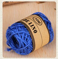 Load image into Gallery viewer, 10M 2mm Natural Burlap Hessian Jute Twine Cord Hemp Rope String Gift Packing Strings Event &amp; Party Supplies Wedding Decor