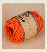Load image into Gallery viewer, 10M 2mm Natural Burlap Hessian Jute Twine Cord Hemp Rope String Gift Packing Strings Event &amp; Party Supplies Wedding Decor