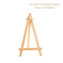 Load image into Gallery viewer, QIFU Wedding Wooden Easels Rustic Wedding Decoration Wedding Table Decor Wedding Party Decor Art Painting Name Card Stand