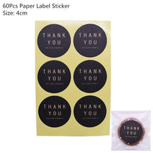 Load image into Gallery viewer, 50/100Pcs Plastic Bags Thank you Cookie&amp;Candy Bag Self-Adhesive For Wedding Birthday Party Gift Bag Biscuit Baking Packaging Bag