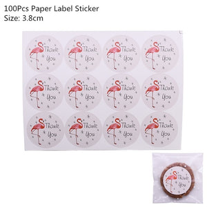 50/100Pcs Plastic Bags Thank you Cookie&Candy Bag Self-Adhesive For Wedding Birthday Party Gift Bag Biscuit Baking Packaging Bag