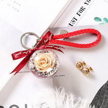 Load image into Gallery viewer, Creative Presents Eternal Exclusive Rose in Glass Dome The Beauty and Beast Rose Romantic Valentine&#39;s Day Gifts Teachers&#39; Gift
