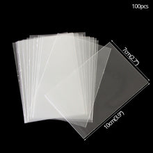 Load image into Gallery viewer, 100pcs DIY Wedding Birthday Party Sweet Cellophane Clear Candy Storage Bags Cookies Lollipops Cake Packaging Unicorn Decoration
