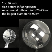 Load image into Gallery viewer, Reusable Luminous LED Balloon Transparent Round Bubble Birthday Party Wedding Decoration LED Bubble Balloon Baby Shower Kids Toy
