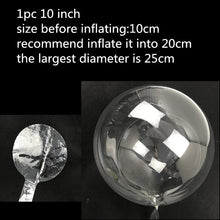 Load image into Gallery viewer, Reusable Luminous LED Balloon Transparent Round Bubble Birthday Party Wedding Decoration LED Bubble Balloon Baby Shower Kids Toy