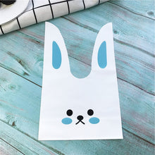 Load image into Gallery viewer, 10pcs/lot Cute Rabbit Ear Cookie Bags Gift Bags For Candy Biscuits Snack Baking Package Wedding Favors Gifts Easter decoration